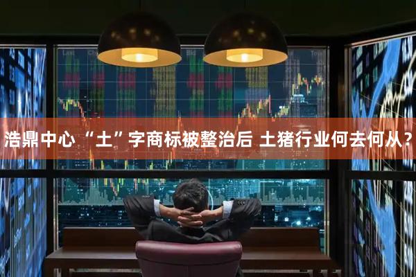 浩鼎中心 “土”字商标被整治后 土猪行业何去何从？