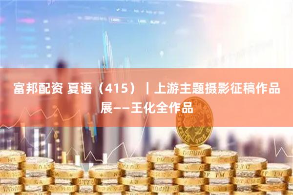 富邦配资 夏语（415）｜上游主题摄影征稿作品展——王化全作品